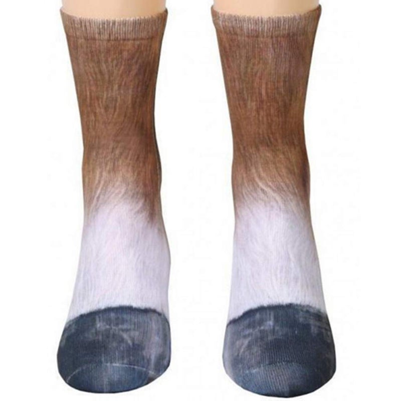 NDLBS Funny Gifts Crazy Novelty 3D Animal Paw Socks - Gag Christmas Gifts & Stocking Stuffers for Adults, Women, Men & Teens - Image 1